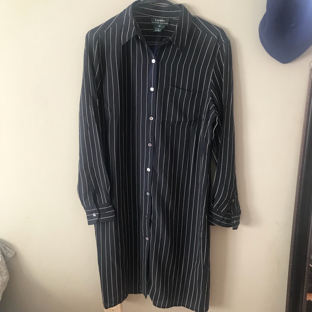 Ralph Lauren Silk Shirt Dress